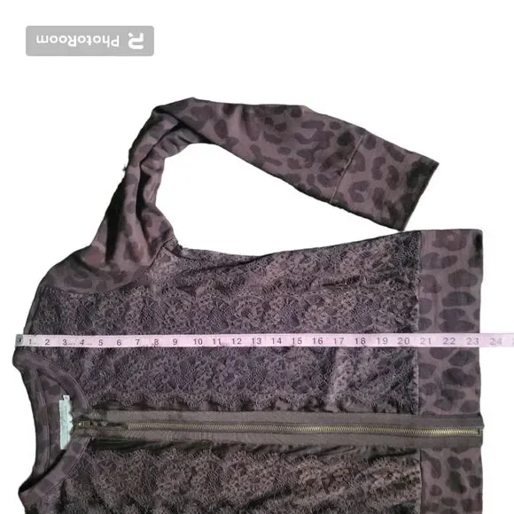 Evy's Tree 'The Olivia' Zip Up Animal Print Jacket - M - Picture 8 of 10